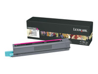 Lexmark - Tuottoisa - magenta - alkuperäinen - väriainekasetti LCCP malleihin Lexmark C925de, C925dte C925H2MG