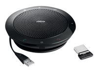 Jabra SPEAK 510+ UC - Kaiutinpuhelin handsfree - Bluetooth - langaton - USB 7510-409