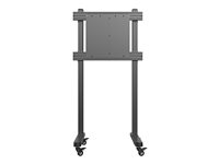 Multibrackets M Counterbalanced Floorstand - Asennuskomponentti (pyörillä varustettu lattiateline) malleihin LCD-TV - ruostumaton teräs - musta 7350105214233