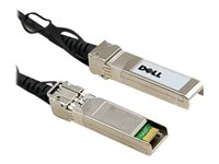 Dell Networking 40GbE QSFP+ to 4 x 10GbE SFP+ - Verkkokaapeli - SFP+ to QSFP+ - 5 m - passiivinen malleihin PowerSwitch S4112, S5212, S5224; ProSupport Plus S5224, X1026, X1052; PowerSwitch S5212 470-AAXH