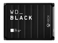 WD_BLACK P10 Game Drive for Xbox One WDBA5G0050BBK - Kiintolevyasema - 5 Tt - ulkoinen (kannettava) - USB 3.2 Gen 1 - musta valkoisella koristuksella WDBA5G0050BBK-WESN