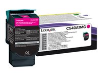 Lexmark - Magenta - alkuperäinen - väriainekasetti LCCP, LRP malleihin Lexmark C540, C543, C544, C546, X543, X544, X546, X548 C540A1MG
