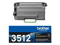 Brother TN3512 - Musta - alkuperäinen - väriainekasetti malleihin Brother DCP-L6600, HL-L6250, L6300, L6400, L6450, MFC-L6800, L6900, L6950, L6970 TN3512