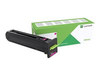 Lexmark - Erittäin tuottoisa - magenta - alkuperäinen - väriainekasetti LCCP, LRP, Lexmark Corporate malleihin Lexmark CX825de, CX825dte, CX825dtfe, CX860de, CX860dte, CX860dtfe 82K2XME