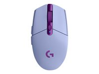 Logitech G G305 - Hiiri - optinen - 6 painiketta - langaton - 2.4 GHz - USB johdoton vastaanotin - lila 910-006022