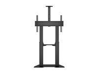 Multibrackets M Floorbase Dual Pillar 180 HD - Teline malleihin LCD- / LED-näyttö - alumiini - musta -näytön koko: 60"-100" - lattialla seisova 7350105217494