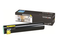 Lexmark - Tuottoisa - keltainen - alkuperäinen - väriainekasetti LCCP malleihin Lexmark X940e, X940e Page Plus Solution, X945e, X945e Page Plus Solution X945X2YG