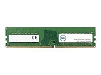 Dell - DDR4 - moduuli - 16 Gt - DIMM 288 nastaa - 3200 MHz / PC4-25600 - puskuroimaton - non-ECC - Päivitys malleihin Alienware Aurora R11; OptiPlex 3080; Precision 3440, 3640; Vostro 3681, 3888; XPS 8940 AB120717