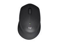 Logitech M330 SILENT PLUS - Hiiri - 3 painiketta - langaton - 2.4 GHz - USB johdoton vastaanotin - sininen 910-004910