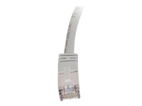 C2G Cat5e Booted Shielded (STP) Network Patch Cable - Kytkentäkaapeli - RJ-45 (uros) to RJ-45 (uros) - 50 m - STP - CAT 5e - valettu - harmaa 83759