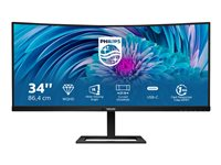 Philips E-line 346E2CUAE - LED-näyttö - kaareva - 34" 346E2CUAE/00