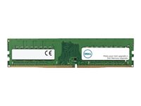 Dell - DDR4 - moduuli - 4 Gt - DIMM 288 nastaa - 3200 MHz / PC4-25600 - 1.2 V - puskuroimaton - non-ECC - Päivitys AB371020