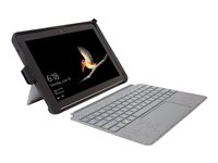 Kensington BlackBelt Rugged Case for Surface Go - Suojakotelo tabletille - rosoinen - silikoni, termoplastinen polyuretaani (TPU), polykarbonaatti - musta malleihin Microsoft Surface Go, Go 2 K97454EU