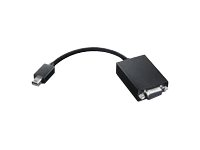 Lenovo - VGA kaapeli - Mini DisplayPort (uros) to HD-15 (VGA) (naaras) - 20 cm malleihin Lenovo ThinkPad Helix; ThinkPad L570; P51; T430; T430i; T431s; T470p; T530; T530i; W550s; X1; X1 Yoga; X240; X250; X260 0A36536