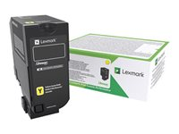 Lexmark - Tuottoisa - keltainen - alkuperäinen - väriainekasetti LCCP, Lexmark Corporate malleihin Lexmark CS725de, CS725dte 74C2HYE