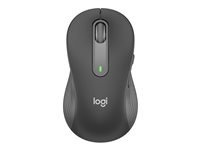 Logitech Signature M650 L LEFT - Hiiri - suuri - vasenkätinen - optinen - 5 painiketta - langaton - 2.4 GHz, Bluetooth - Logitech Logi Bolt USB-vastaanotin - grafiitti 910-006239