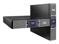 Eaton 9PX 2200i RT2U - UPS (torniin asennettava/ulkoinen) - Vaihtovirta 200/208/220/230/240 V - 2200 watti(a) - 2200 VA - 1-vaiheinen - RS-232, USB, Ethernet 10/100/1000 - lähtöliittimet: 10 - PFC - 2U 9PX2200IRTN-L
