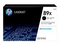 HP 89X - Suuri kapasiteetti - musta - alkuperäinen - LaserJet - väriainekasetti (CF289X) CF289X