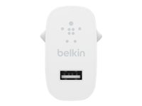 Belkin BoostCharge - Verkkosovitin - 12 watti(a) (USB) - valkoinen WCA002VFWH