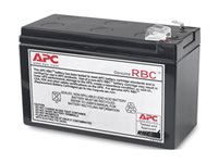 APC Replacement Battery Cartridge #114 - UPS akku - 60 VA - 1 x akku/paristo - Lyijyhappo - musta malleihin P/N: BE450G, BE450G-CN, BE450G-LM, BN4001, BR500CI-IN, BR500CI-RS, BX500CI APCRBC114