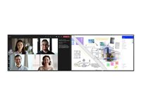 NEC 55" Dual Collaboration Room System - Videoneuvottelupakkaus - sekä MultiSync M551 IGB non-touch 40001570