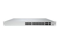 Cisco Meraki Cloud Managed MS355-24X2 - Kytkin - L3 - Hallinnoitu - 24 x 1/2.5/5/10GBase-T + 4 x 10 Gigabit SFP+ + 2 x 40 Gigabit QSFP+ - telineeseen asennettava, työpöytä - UPOE MS355-24X2-HW