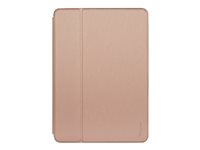 Targus Click-In - Läppäkansi tabletille - polyuretaani, termoplastinen polyuretaani (TPU) - ruusukulta - 10.2" - 10.5" malleihin Apple 10.2-inch iPad (7th generation, 8th generation); 10.5-inch iPad Air (3rd generation); 10.5-inch iPad Pro THZ85008GL