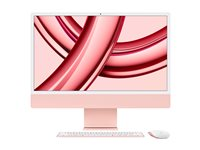 Apple iMac with 4.5K Retina display - all-in-one M3 - 8 Gt - SSD 256 GB - LED 24" - ruotsalainen/suomalainen MQRT3KS/A