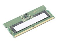 Lenovo - DDR5 - moduuli - 8 Gt - 262-nastainen SO-DIMM - 5600 MHz - vihreä malleihin Legion T5 26; ThinkCentre M70q Gen 5; M90q Gen 5; ThinkPad P14s Gen 5; V15 G5 IRL 4X71M23184