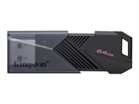 Kingston DataTraveler Onyx - USB Flash-asema - 64 Gt - USB 3.2 Gen 1 - mattamusta DTXON/64GB