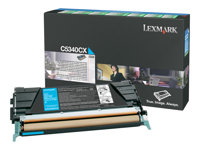 Lexmark - Erittäin tuottoisa - sinivihreä - alkuperäinen - väriainekasetti LCCP, LRP malleihin Lexmark C534dn, C534dtn, C534n C5340CX