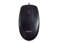 Logitech M90 - Hiiri - oikea- ja vasenkätiselle - optinen - langallinen - USB 910-001793