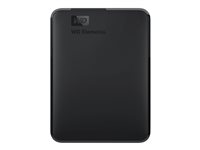 WD Elements Portable WDBU6Y0040BBK - Kiintolevyasema - 4 Tt - ulkoinen (kannettava) - USB 3.0 WDBU6Y0040BBK-WESN