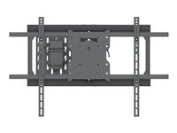 Multibrackets M - Asennuspakkaus (seinälevy, nivelvarsi, VESA-sovitin) - täysliikemoottoroitu malleihin LCD-näyttö - muovi, teräs - musta -näytön koko: 42"-80" 7350105210495