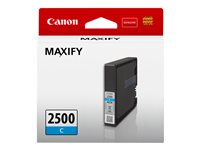 Canon PGI-2500 C - 9.6 ml - sinivihreä - alkuperäinen - mustesäiliö malleihin MAXIFY iB4050, iB4150, MB5050, MB5150, MB5155, MB5350, MB5450, MB5455 9301B001