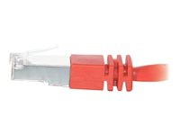 C2G Cat5e Booted Shielded (STP) Network Patch Cable - Kytkentäkaapeli - RJ-45 (uros) to RJ-45 (uros) - 10 m - STP - CAT 5e - valettu - punainen 83800