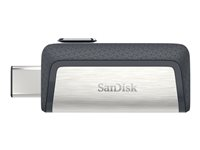 SanDisk Ultra Dual - USB Flash-asema - 32 Gt - USB 3.1 / USB-C SDDDC2-032G-G46