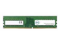 Dell - DDR4 - moduuli - 32 Gt - DIMM 288 nastaa - 3600 MHz / PC4-28800 - puskuroimaton - non-ECC - Päivitys malleihin Alienware Aurora Ryzen Edition R14 AB809248