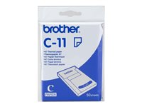 Brother - A7 (74 x 105 mm) 50 arkki (arkit) lämpöpaperi malleihin m-PRINT MW-100, MW-120, MW-140BT, MW-145BT C11