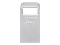 Kingston DataTraveler Micro - USB Flash-asema - 64 Gt - USB 3.2 Gen 1 DTMC3G2/64GB