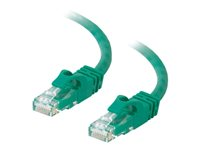 C2G Cat6 Booted Unshielded (UTP) Network Patch Cable - Kytkentäkaapeli - RJ-45 (uros) to RJ-45 (uros) - 7 m - UTP - CAT 6 - valettu, piikitön, säikeinen - vihreä 83431