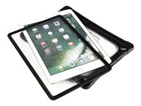 NutKase Rugged Case - Suojakotelo tabletille - rosoinen - musta, kirkas - 10.2" malleihin Apple 10.2-inch iPad (7. sukupolvi, 8. sukupolvi, 9. sukupolvi) NK136B-EL