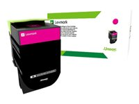 Lexmark - Magenta - alkuperäinen - väriainekasetti malleihin Lexmark CX310dn, CX310n, CX410de, CX410dte, CX410e, CX510de, CX510dhe, CX510dthe 80C2SME