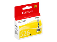 Canon CLI-526Y - 9 ml - keltainen - alkuperäinen - mustesäiliö malleihin PIXMA iP4950, iX6550, MG5250, MG5350, MG6150, MG6250, MG8150, MG8250, MX715, MX885, MX895 4543B001
