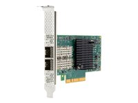 HPE X2522-25G-PLUS - Verkkosovitin - PCIe 3.0 x8 - 10Gb Ethernet / 25Gb Ethernet SFP28 x 2 malleihin ProLiant DL325 Gen10, DL345 Gen10, DL360 Gen10, DL380 Gen10, XL220n Gen10, XL290n Gen10 P21109-B21