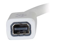 C2G 2m Mini DisplayPort Extension Cable M/F - White - DisplayPort-jatkojohto - Mini DisplayPort (naaras) to Mini DisplayPort (uros) - 2 m - valkoinen 84414