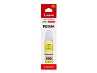 Canon GI 590 Y - 70 ml - keltainen - alkuperäinen - täytemuste malleihin PIXMA G1500, G1501, G1510, G2500, G2501, G2510, G3500, G3501, G3510, G4410, G4500, G4511 1606C001