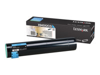 Lexmark - Tuottoisa - sinivihreä - alkuperäinen - väriainekasetti LCCP malleihin Lexmark X940e, X940e Page Plus Solution, X945e, X945e Page Plus Solution X945X2CG