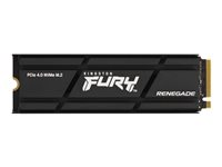 Kingston FURY Renegade - SSD - 1 Tt - sisäinen - M.2 2280 - PCIe 4.0 x4 (NVMe) - integroitu lämpölevy SFYRSK/1000G