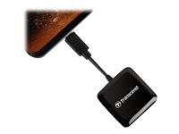 Transcend RDC3 - Kortinlukija (microSD, microSDHC UHS-I, microSDXC UHS-I, SD, SDHC UHS-I, SDXC UHS-I) - USB-C 3.2 Gen 1 TS-RDC3